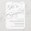 Recherche de partie fiançailles invitations Moderne