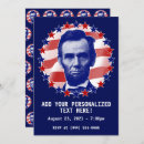 Recherche de abraham lincoln invitations 4 juillet