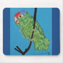 Recherche de perroquet vert tapis souris Perroquets