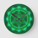 Recherche de chakras horloges Vert
