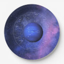 Recherche de astrologie assiettes Bleu