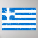 Suche nach griechische flagge poster Blau weiß
