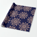 Recherche de navy floral papier cadeau Bleu marine