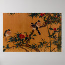 Suche nach japanischer vogel poster Vintag