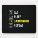 Suche nach badmintonspieler mousepads Geburtstag