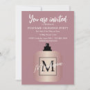 Recherche de parfum invitations Rose