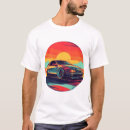Recherche de voiture rétro tshirts Voiture de sport