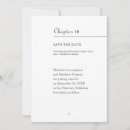 Recherche de grand format invitations Minimaliste