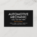 Suche nach autos visitenkarten Mechaniker