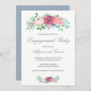 Recherche de blue floral invitations Rose