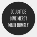 Recherche de misericorde autocollants Marcher humblement
