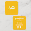Suche nach yellow visitenkarten Cool