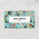 Suche nach grüne punkte visitenkarten Aquarell