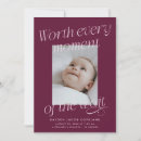 Recherche de attendre le de naissance invitations Minimaliste