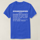 Recherche de océanographie tshirts Océanographe