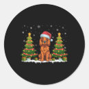 Suche nach irish setter aufkleber Weihnachtsbaum