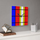 Suche nach piet mondrian wanduhren Modern