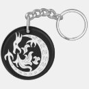 Recherche de dragon noir porteclés Tribal