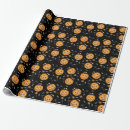 Recherche de citrouille papier cadeau Noir