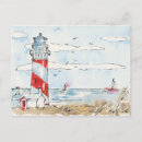 Recherche de phare rouge cartes postales Côte