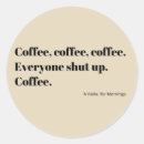Suche nach kaffeesüchtiger aufkleber Café
