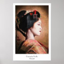 Recherche de portrait de geisha posters Dame