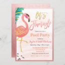 Recherche de flamand rose invitations Luau