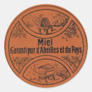 Recherche de miel autocollants Vintage