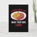 Suche nach lunch lady karten Dame