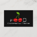 Recherche de rouge cerise cartes visite Nourriture