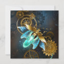 Recherche de lucioles invitations Bleu