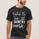 Recherche de chansons country tshirts Amoureux de musique