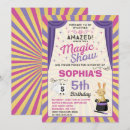 Recherche de spectacle magie invitations Partie magique