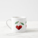 Recherche de cerise vintage tasses Fruit