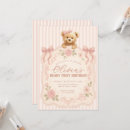 Recherche de nounours invitations Premier
