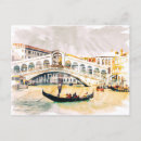 Suche nach gondeln postkarten Aquarell