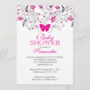 Recherche de papillon de bébé invitations Jolie