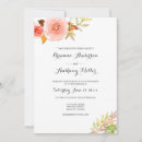 Recherche de corail pâle invitations Bride
