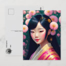 Suche nach geisha postkarten Frau