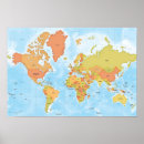 Recherche de pays monde posters Rouge