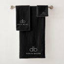 Recherche de et noir barré Monogramme