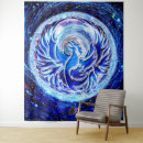Recherche de oiseau phoenix art Bleu