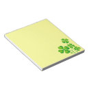 Suche nach kleeblätter notizblock St patricks tag