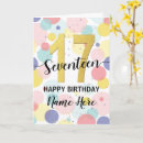 Suche nach 17 geburtstag karten Für sie