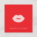 Suche nach rosa lippen visitenkarten Minimal