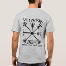 Suche nach wikinger kompass tshirts Vegvisir