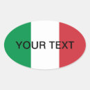 Recherche de fierté italienne autocollants Drapeau de l'italie