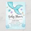 Recherche de mermaid baby shower fille invitations Bébé