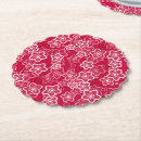 Recherche de rustique dessous de verres Rouge