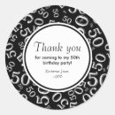 Recherche de 50th birthday autocollants Parti